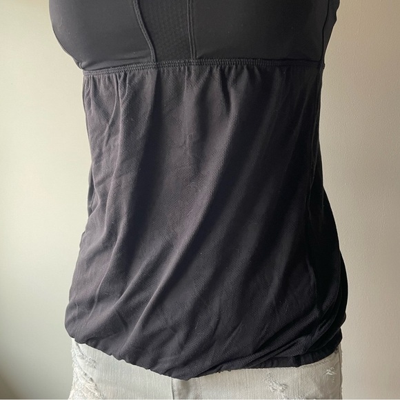 Lululemon Run Stuff Your Bra Tank Top Black Size 8 - Picture 5 of 8